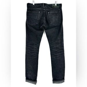 Ralph Lauren Double RL Men’s Japanese Selvedge Denim Slim Fit Black on Black